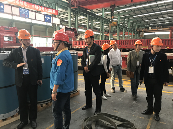 耿兴华副校长一行赴江苏大明金属制品有限公司调研